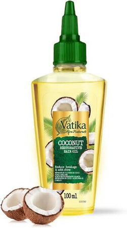 Dabur Olejek do włosów Kokos - 100 ml | Nawilżanie i regeneracja