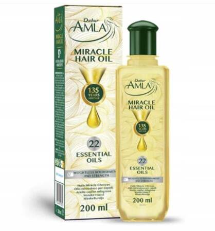 Olejek do Włosów Dabur Amla Miracle (200 ml)